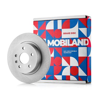Mobiland 416201360 Диск тормозной задний | зад | - 1