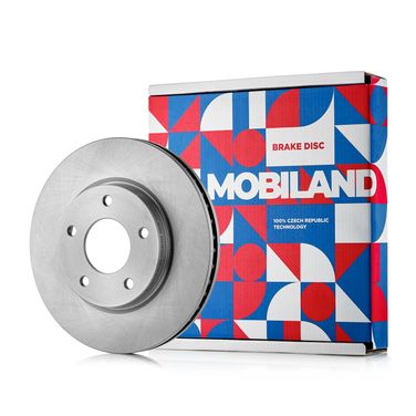 Mobiland 416101211 Диск тормозной передний | перед | - 1