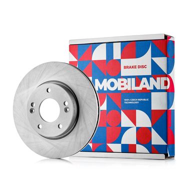 Mobiland 416101571 Диск тормозной передний | перед | - 1