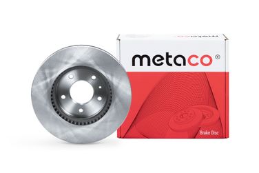 METACO 3050-056 Диск тормозной передний | перед | - 1