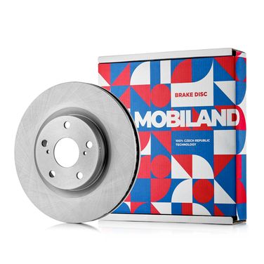 Mobiland 416101251 Диск тормозной передний | перед | - 1