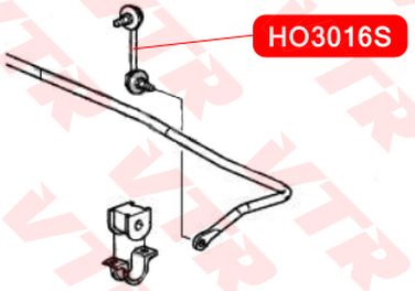 VTR HO3016S Тяга стабилизатора задней подвески, левая - 2