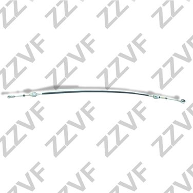 ZZVF ZVH8361 Трос КПП fiat punto (188) (03-10) 1070мм/790мм - 1
