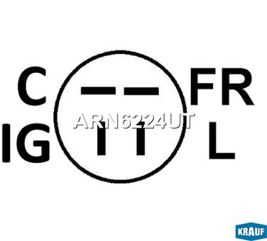 Krauf ARN6224UT Регулятор генератора - 3