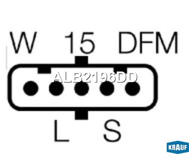 Krauf ALB2196DD Генератор - 3
