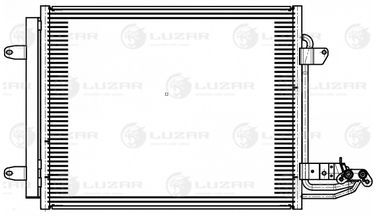 Luzar LRAC 1811 Радиатор кондиционера - 3