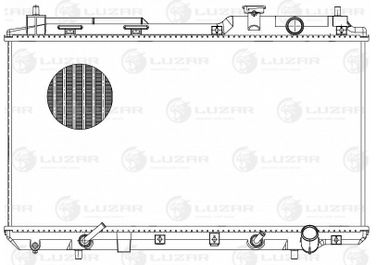 Luzar LRc 2317 Радиатор охлаждения - 3