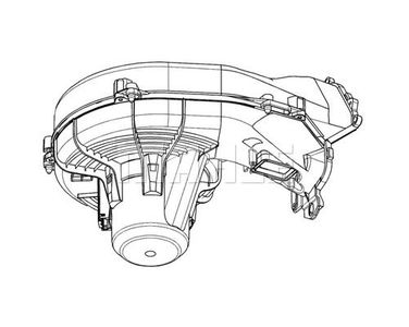 Mahle AB 29 000P Вентилятор салона - 2
