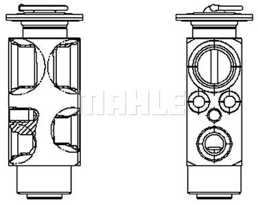 Mahle AVE 132 000P Расширительный клапан и дроссельная трубка - 1
