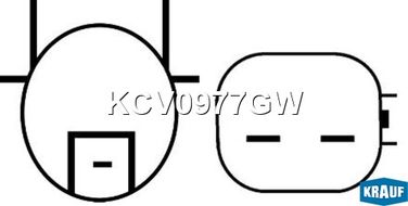 Krauf KCV0977GW Компрессор кондиционера - 3
