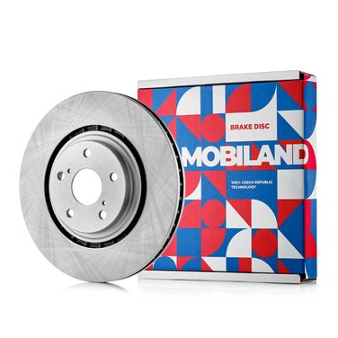 Mobiland 416101311 Тормозной диск toyota RAV 4 передний вентилируемый d=3283 мм mobiland | перед | - 1