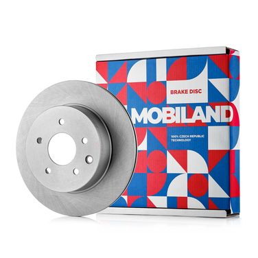 Mobiland 416201180 Тормозной диск nissan x-trail (t31) задний невентилируемый d=2918 мм mobiland | зад | - 1
