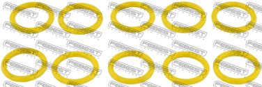 Febest RINGAH-020-PCS10 Кольцо уплотнительное трубки кондиционера (10 шт. в упаковке) - 2