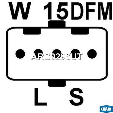 Krauf ARB0298UT Регулятор генератора - 3