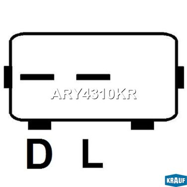 Krauf ARY4310KR Регулятор генератора - 3