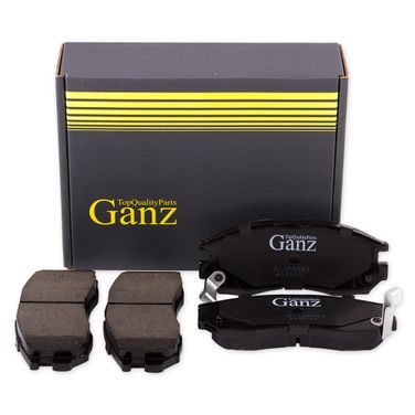 GANZ GIJ09063 Колодки передние ganz gij09063 mitsubishi Lancer 9 /Galant 6 - 1
