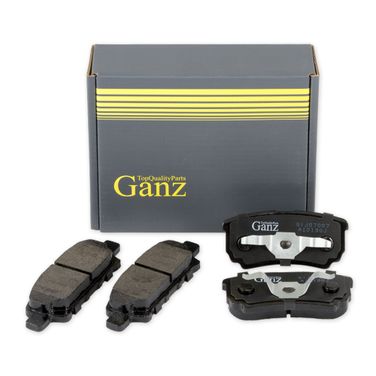 GANZ GIJ07007 Колодки тормозные дисковые | перед | - 1