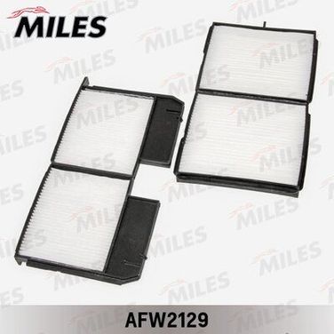 Miles AFW2129 Фильтр салона toyota avensis 97-/picnic (упак.2шт.) - 1