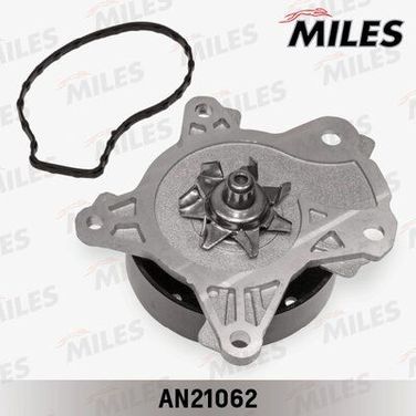 Miles AN21062 Насос водяной toyota auris/yaris 1.6/1.8 07- - 2