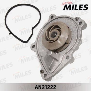 Miles AN21222 Насос водяной citroen c3/c4/peugeot 207/308/bmw mini 1.4/1.6 - 2