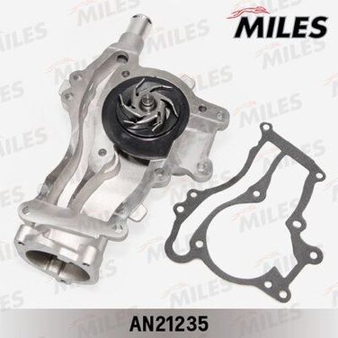 Miles AN21235 Насос водяной opel astra j/corsa d/meriva b 1.2/1.4 - 2