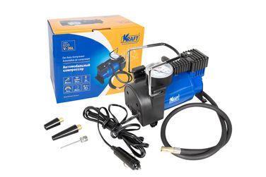 KRAFT KT 800034 Компрессор ECO v-35l, 35 л/мин в сумке, 3 насадки - 4