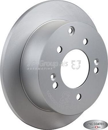JP Group 3663200900 Диск тормозной | зад | - 1