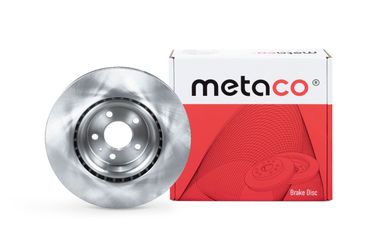 METACO 3050-257 Диск тормозной | перед | - 1