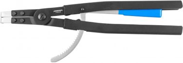 JONNESWAY P9920B Щипцы для стопорных колец с фиксатором изогнутые 90°, сжим, 165-300 мм, 4.5-5.5 мм, 500 мм - 1