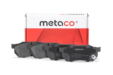 METACO 3000-295 Колодки тормозные передние к-кт | перед | - 1
