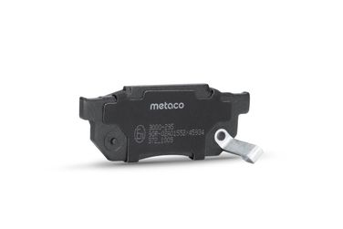 METACO 3000-295 Колодки тормозные передние к-кт | перед | - 2