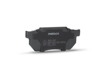METACO 3000-295 Колодки тормозные передние к-кт | перед | - 3