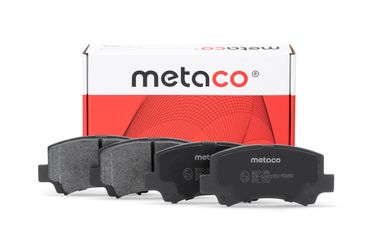 METACO 3000-386 Колодки тормозные передние к-кт | перед | - 1