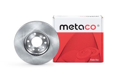 METACO 3050-127 Диск тормозной передний вентилируемый | перед | - 1