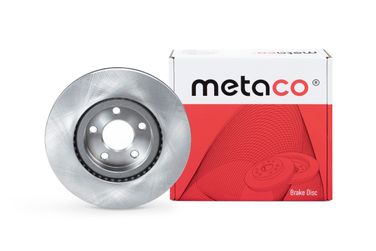 METACO 3050-223 Диск тормозной передний вентилируемый - 1