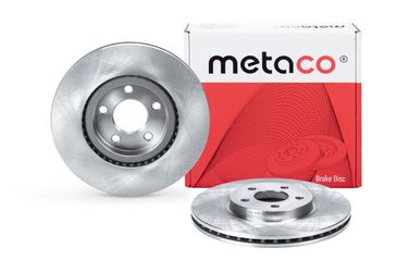 METACO 3050-223 Диск тормозной передний вентилируемый - 3