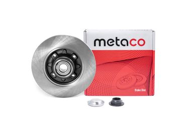 METACO 3060-263 Диск тормозной задний | зад | - 1