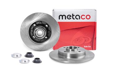 METACO 3060-263 Диск тормозной задний | зад | - 2