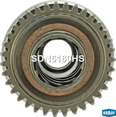 Krauf SDN6180HS Бендикс стартера - 4