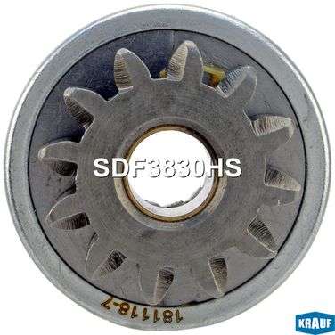 Krauf SDF3830HS Бендикс стартера - 2