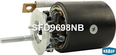 Krauf SFD9698NB Статор стартера со стаканом и щеткодержателем - 1