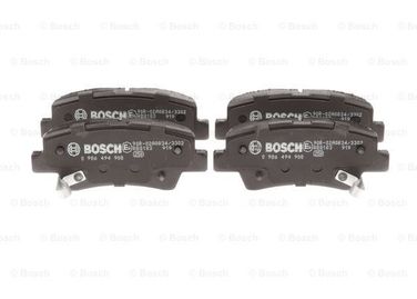 Bosch 0 986 494 908 Колодки тормозные дисковые | зад | - 1