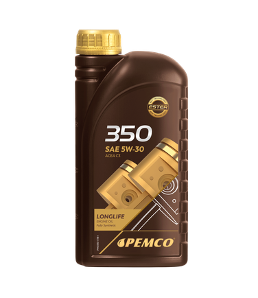 PEMCO PM0350-1 5w-30 SN, C3 1л (pao синт. мотор. масло) - 1