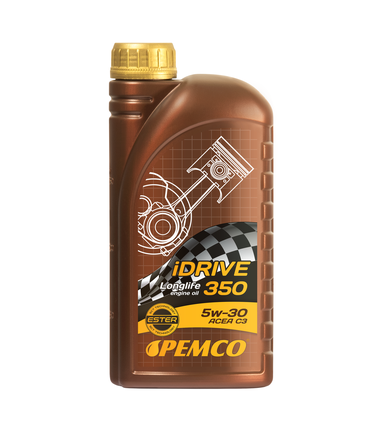 PEMCO PM0350-1 5w-30 SN, C3 1л (pao синт. мотор. масло) - 2