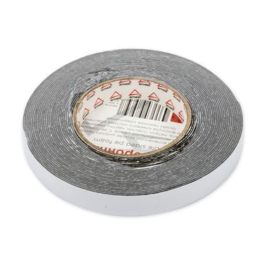 ARNEZI R8030206 Лента липкая двусторонняя 19мм x 10м на вспененной основе сверхпрочная черная arnezi r8030206 - 1