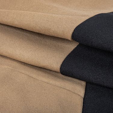 ARNEZI A0508003 Чехол-рубашка на переднее сиденье с подголовником черный с бежевым 4пр - 4