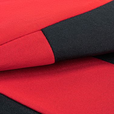 ARNEZI A0508001 Чехол-рубашка на переднее сиденье с подголовником черный с красным 4пр - 3