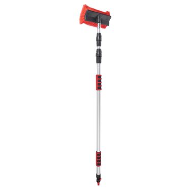 ARNEZI A0403003 Щетка для мытья с краном подачи воды и телескопической мягкой ручкой l=132-300 см - 1