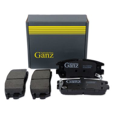GANZ GIJ09091 Колодки тормозные дисковые | зад | - 1