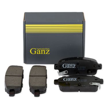 GANZ GIJ07002 Колодки тормозные дисковые | перед | - 1